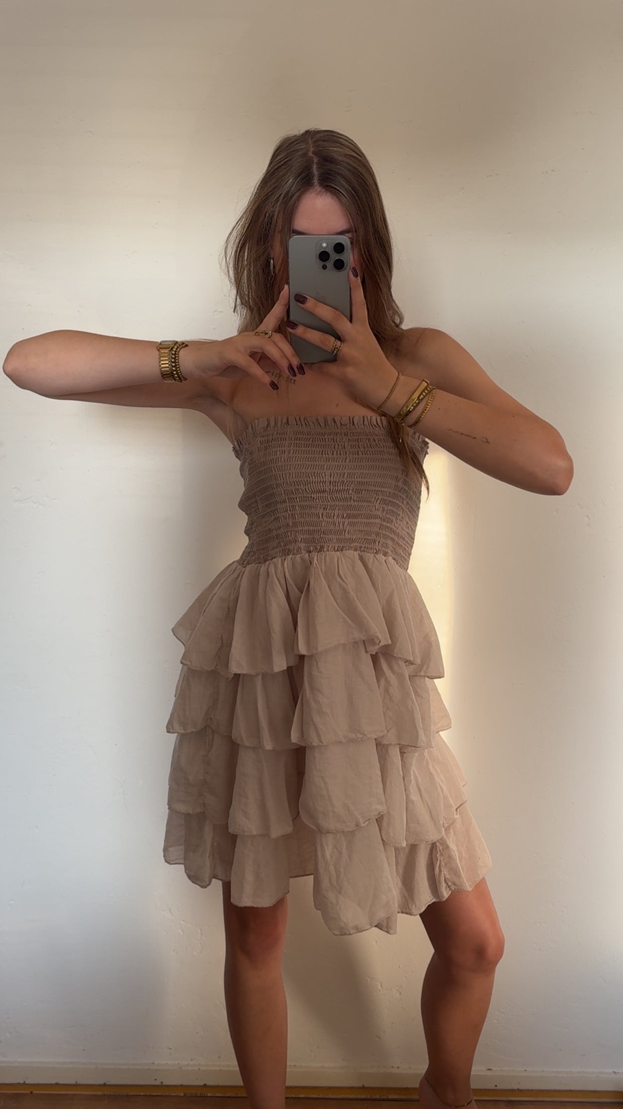 Ruffle dress