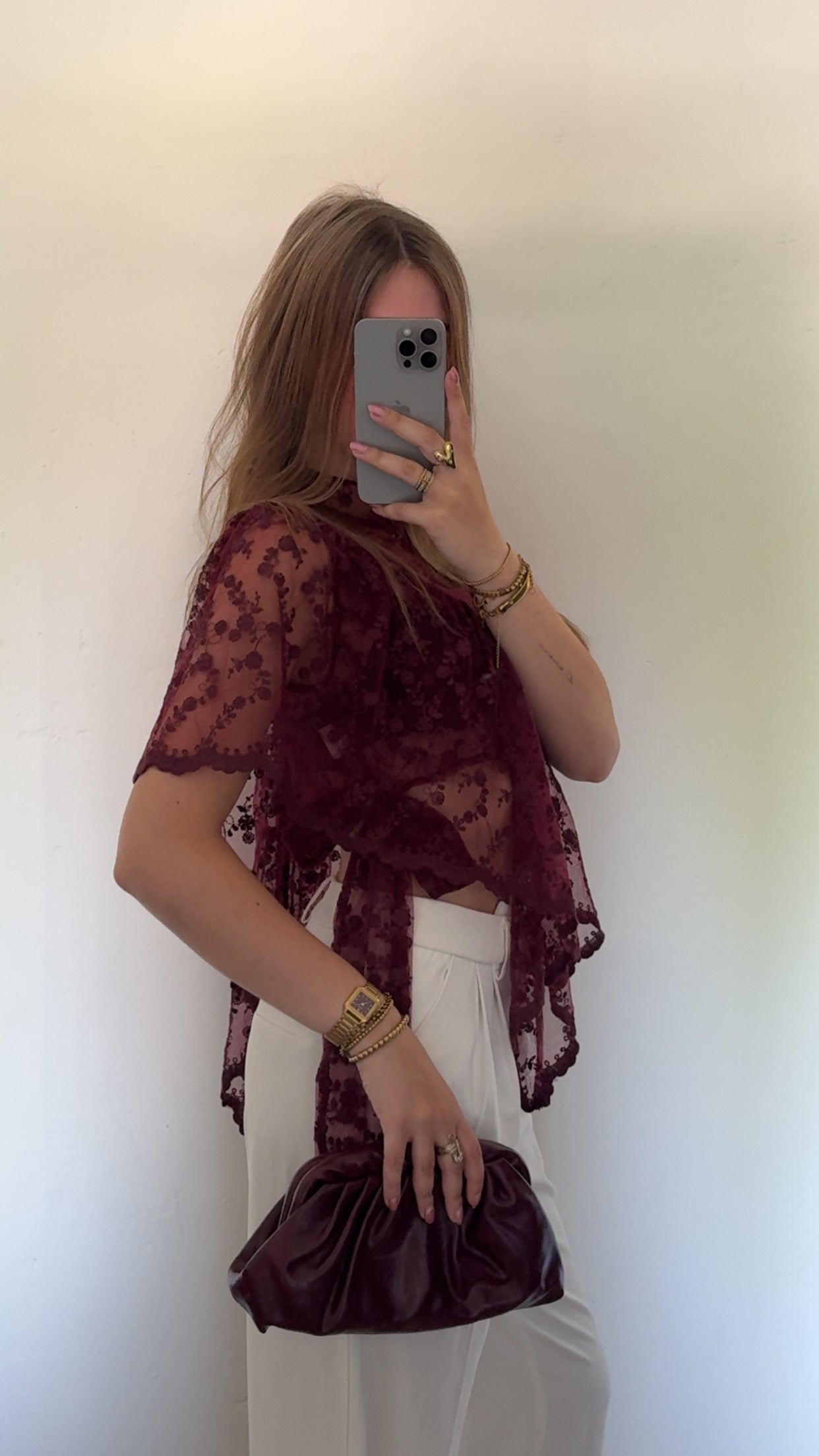 Zoë lace top