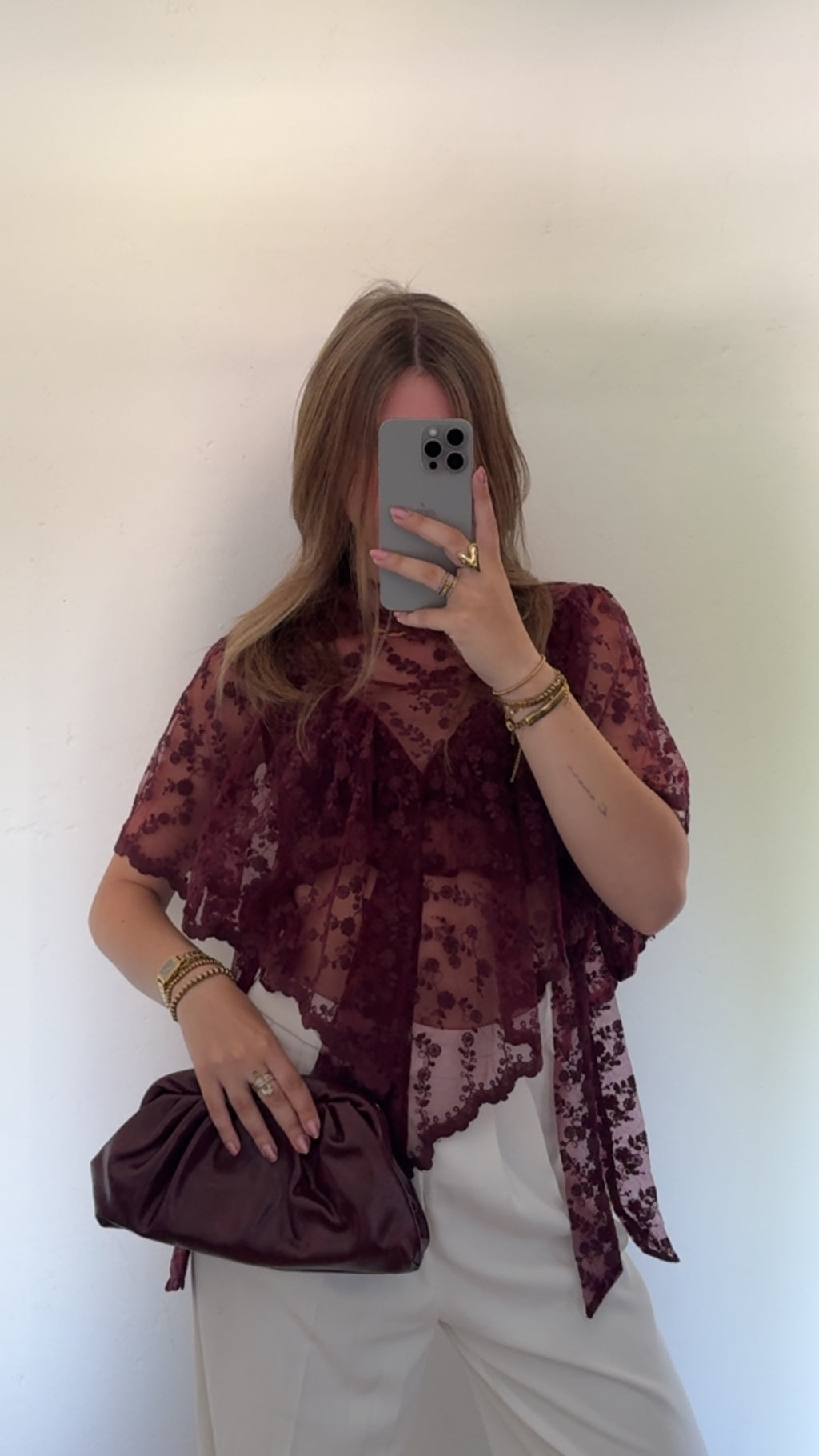 Zoë lace top