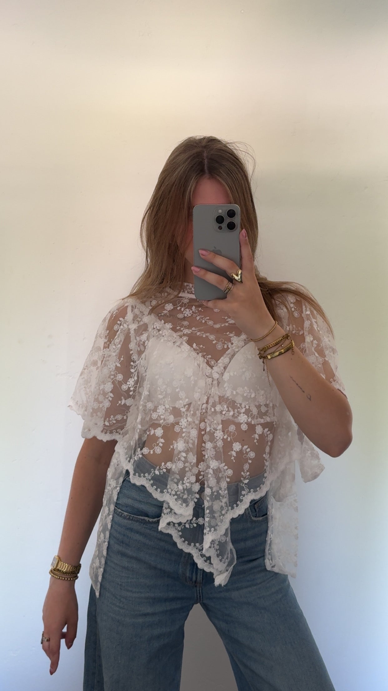Zoë lace top