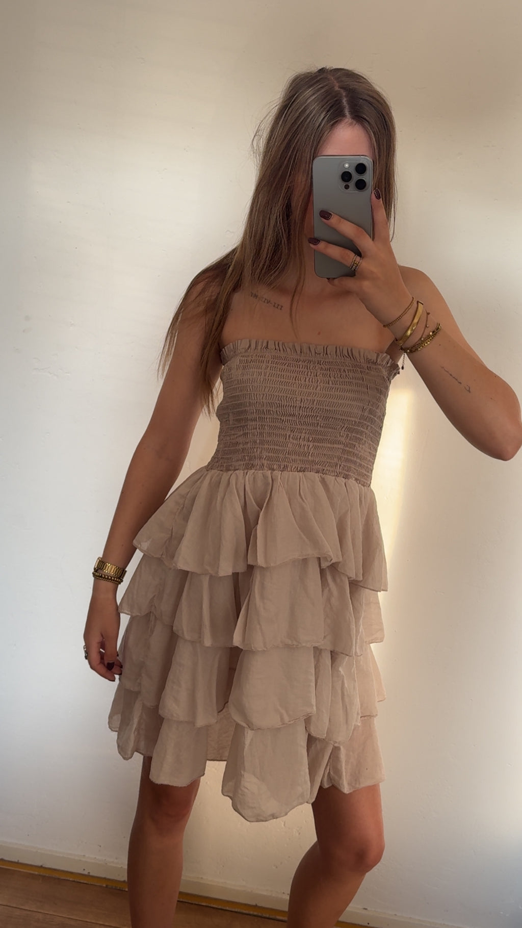 Ruffle dress