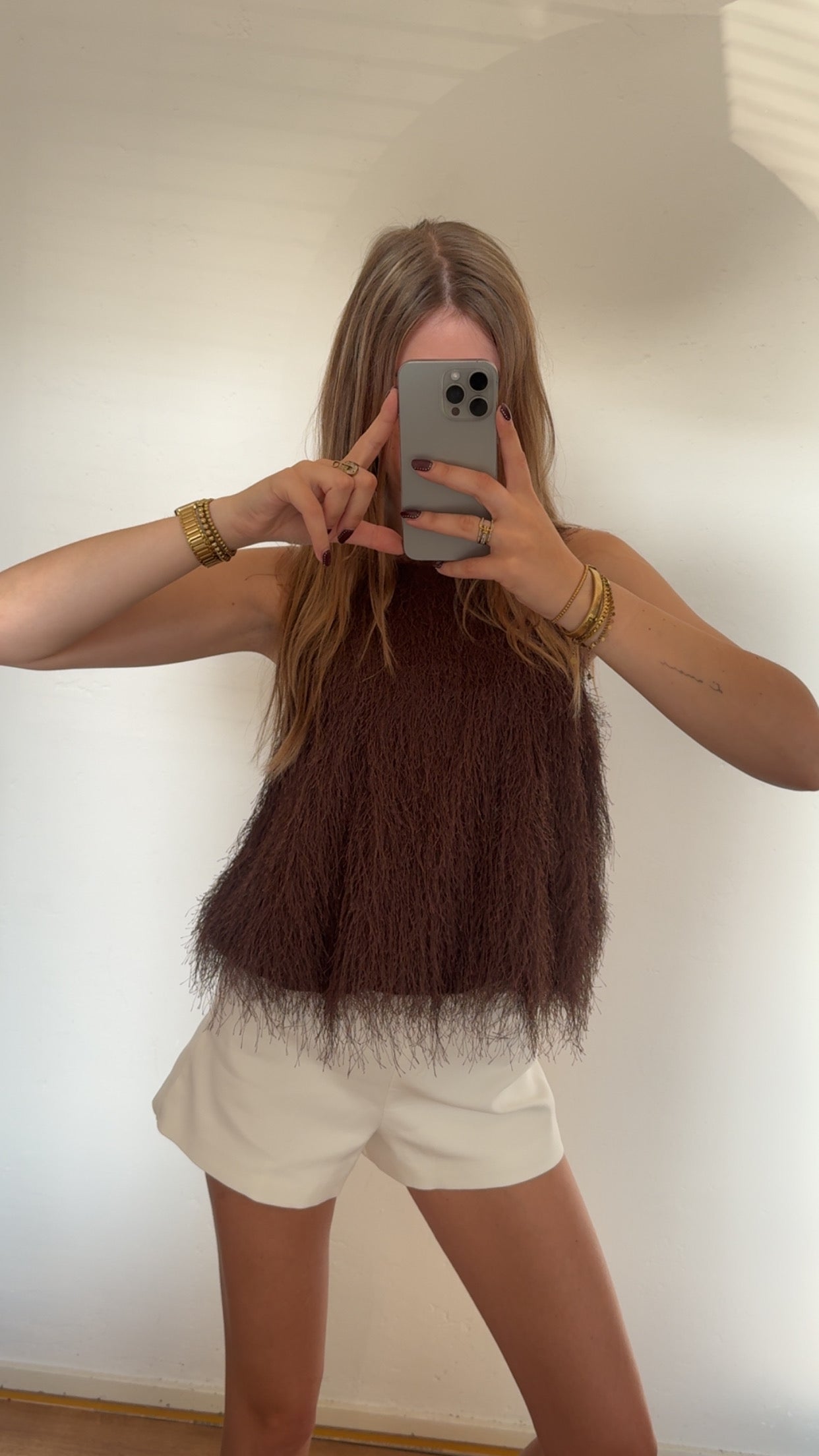 Fluffy emma top