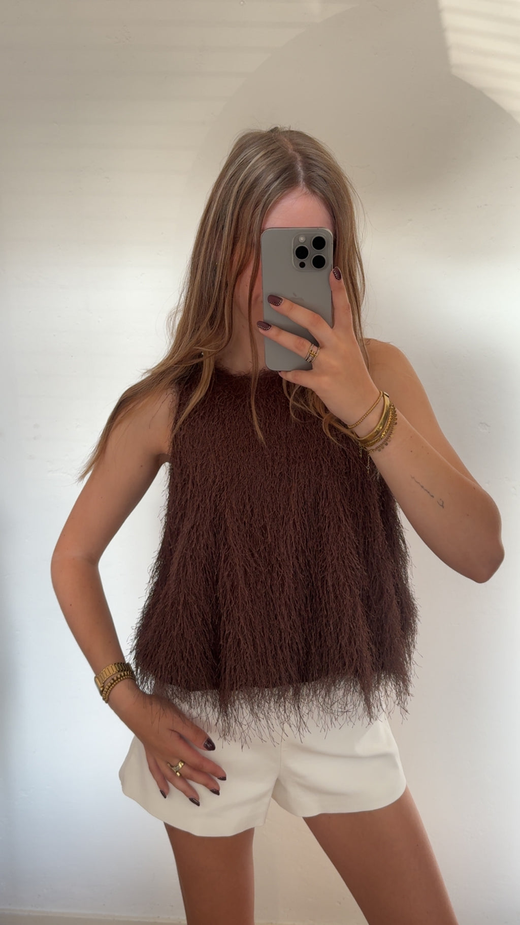 Fluffy emma top