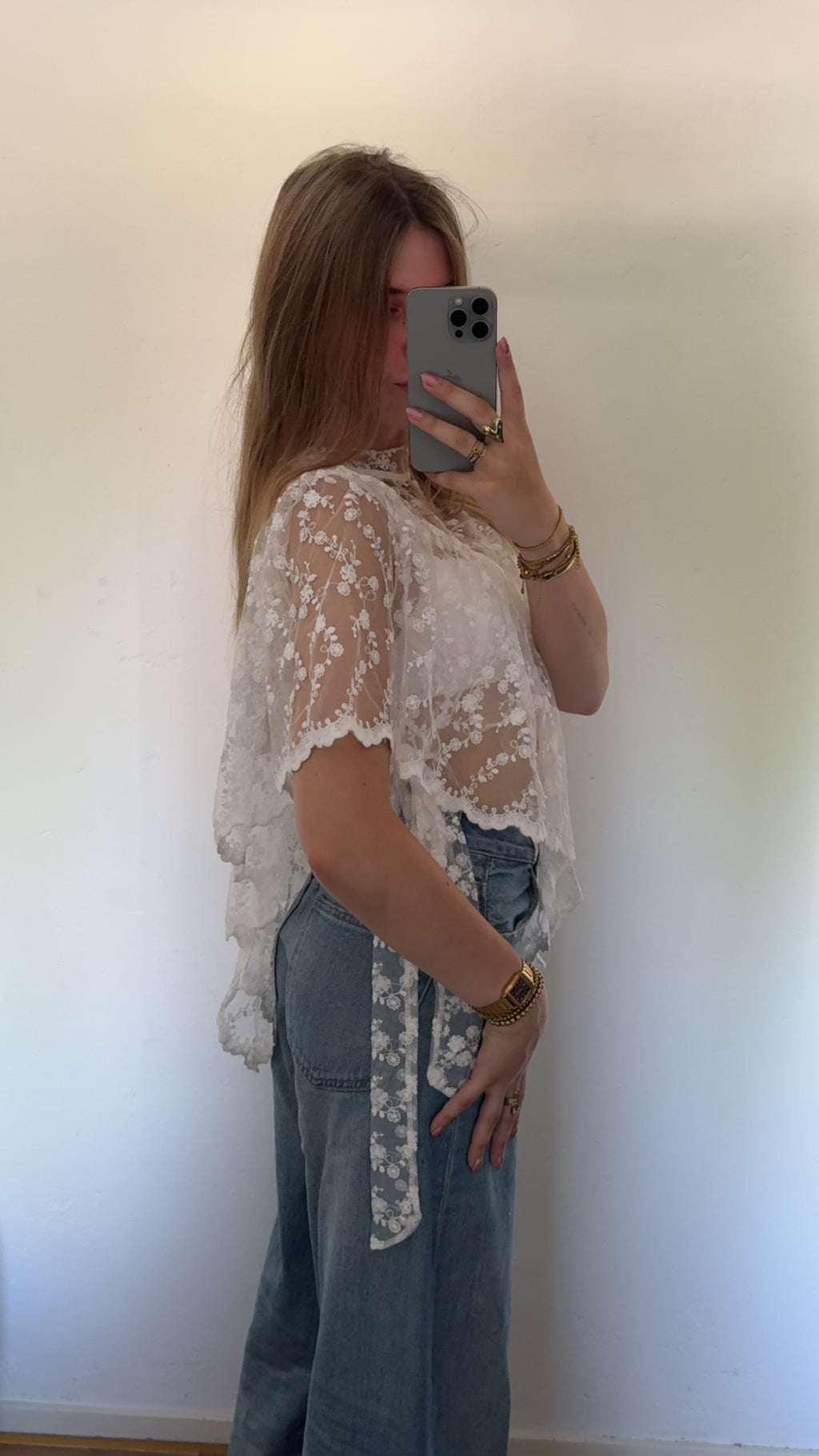 Zoë lace top