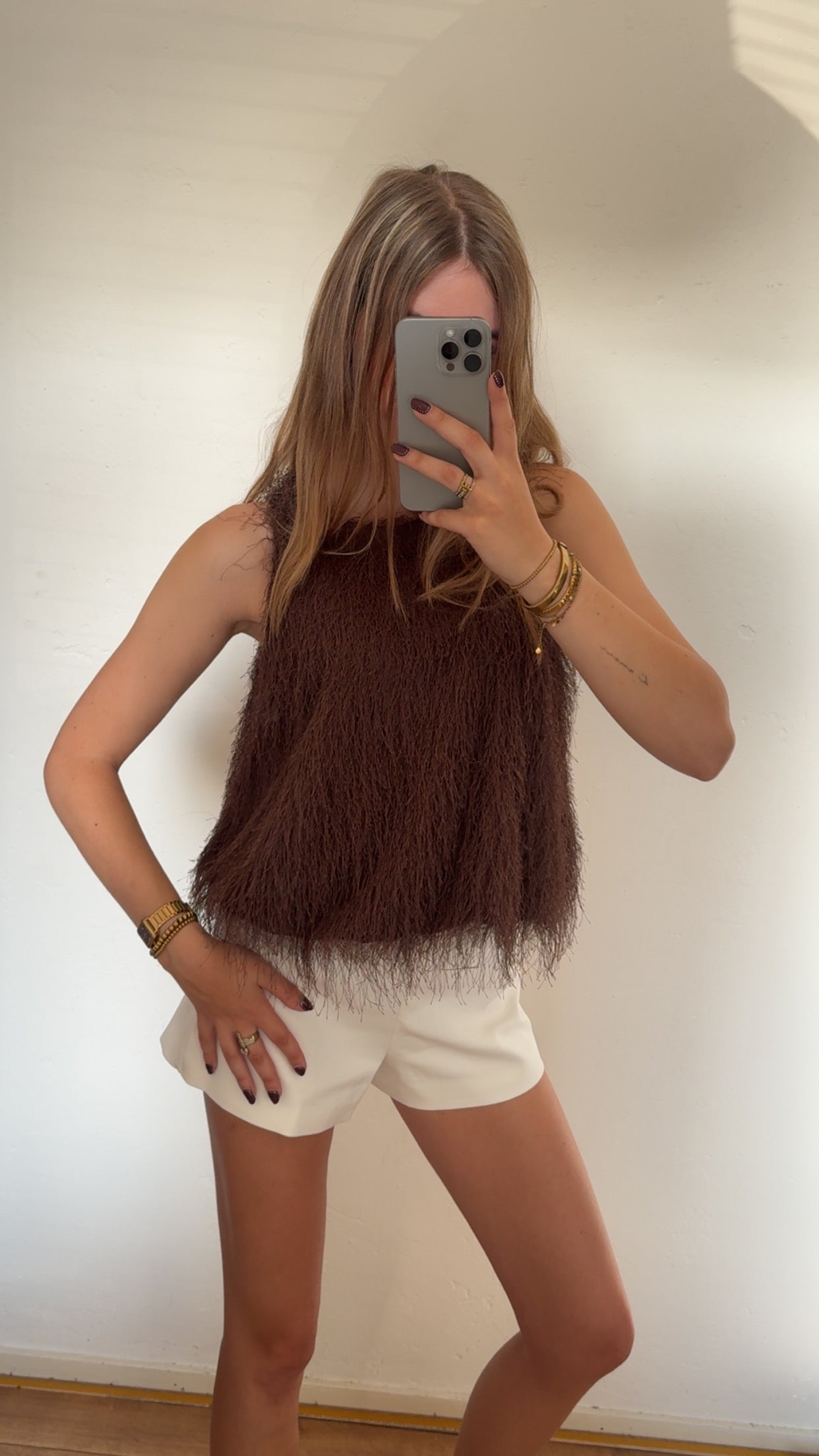 Fluffy emma top
