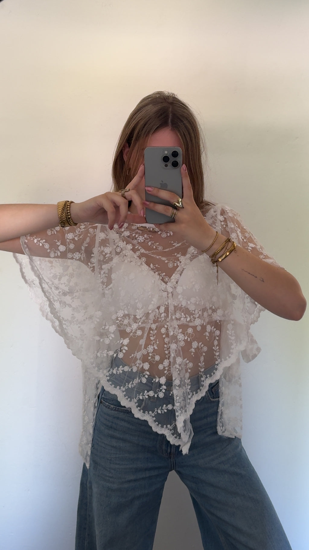 Zoë lace top
